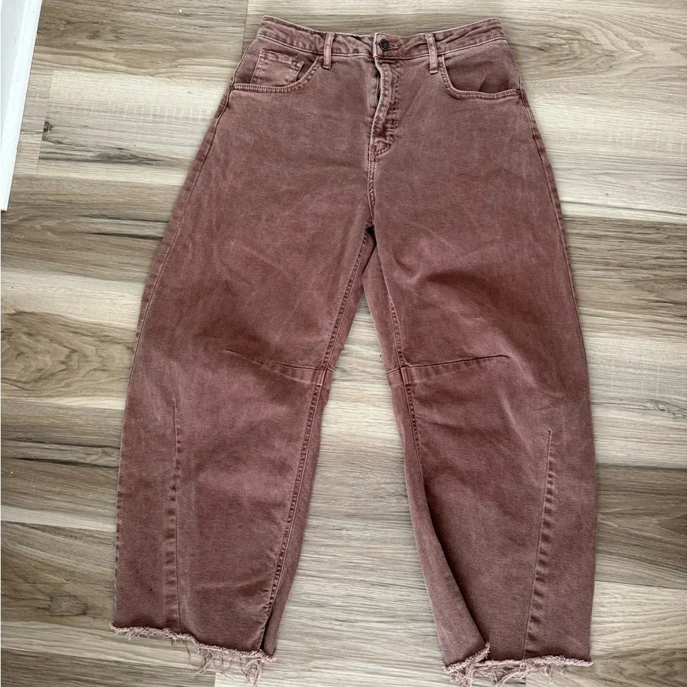 Just Black High Rise Brown Jeans - Picture 5 of 6